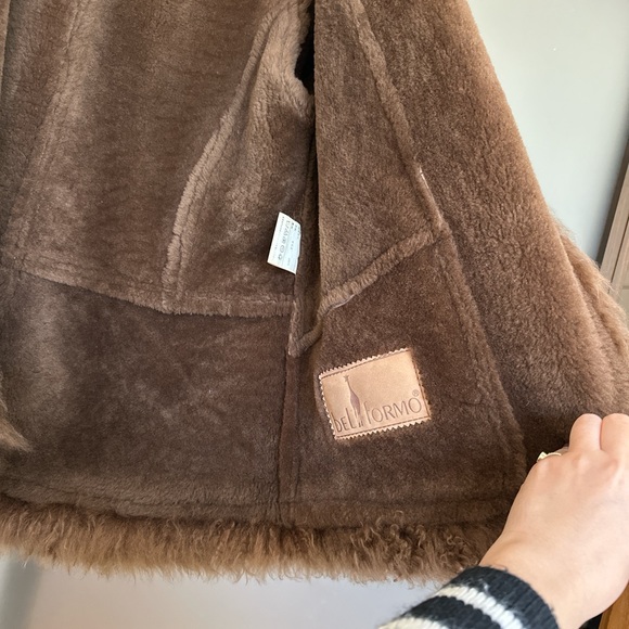 Vintage Genuine Suede Sheepskin Shearling jacket - Picture 3 of 8